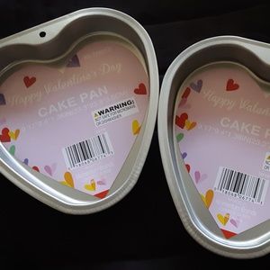 Valentines Day 2  Heart Cake Pan Mold Bakeware New